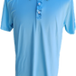 Mudball Golf - Men's Golf Shirt - Blue Camo