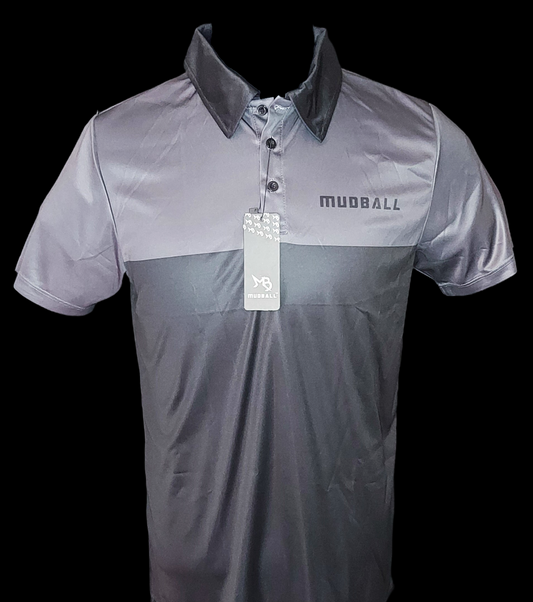 Golf Shirt~ Classic~ Grey/Black